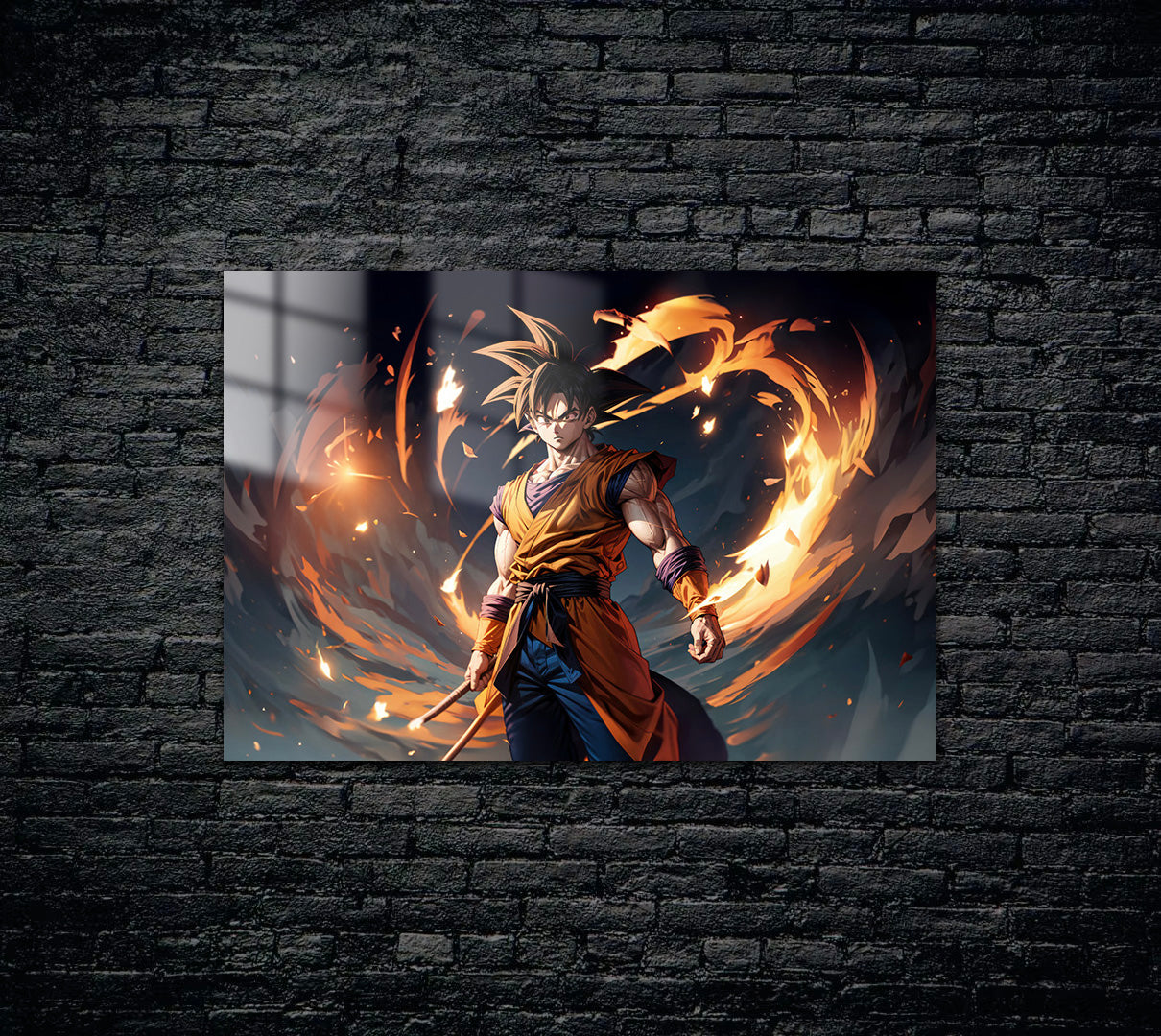 Dragon Ball Goku Metal Poster 303