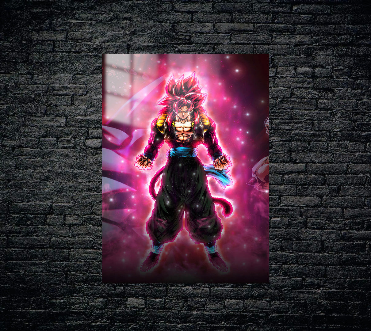 Dragon Ball Gogeta Metal Poster 305