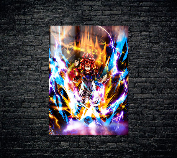 Dragon Ball Gogeta Metal Poster 310