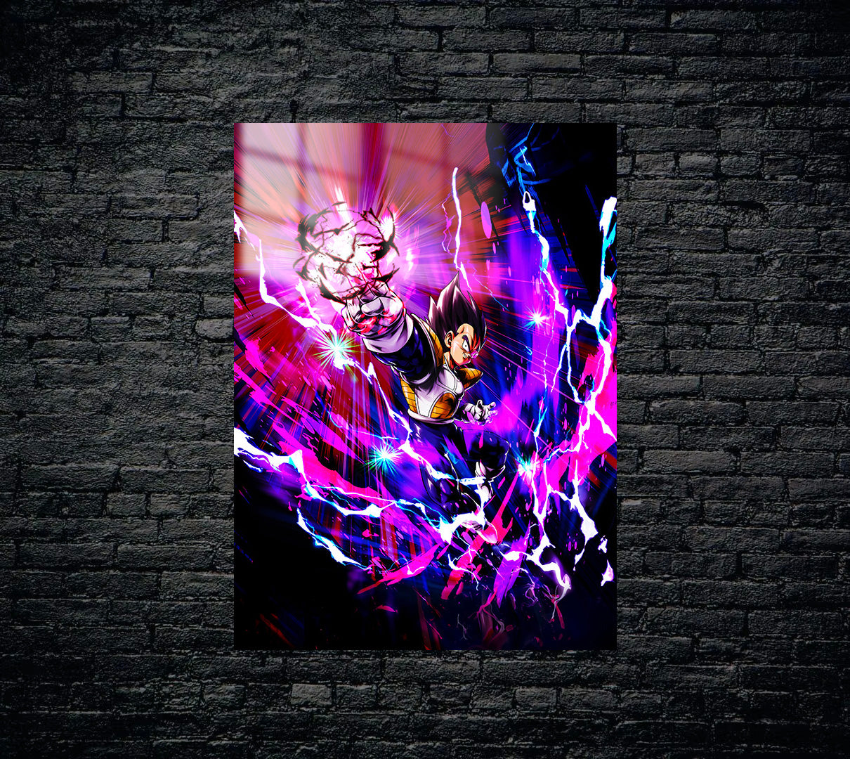Dragon Ball Vegeta Metal Poster 314