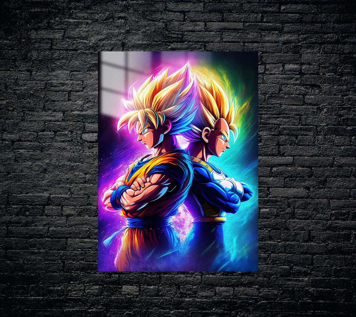 Dragon Ball Goku Vegeta Metal Poster 316
