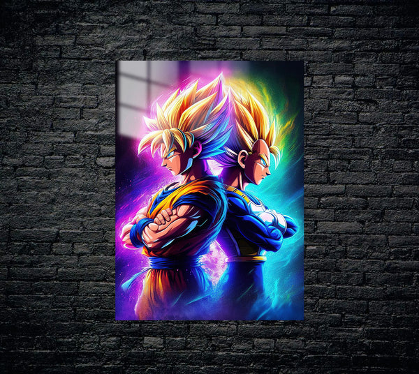 Dragon Ball Goku Vegeta Metal Poster 316