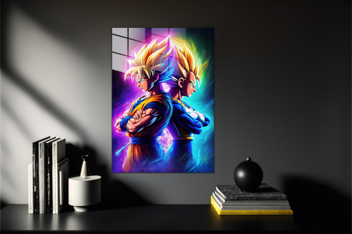 Dragon Ball Goku Vegeta Metal Poster 316