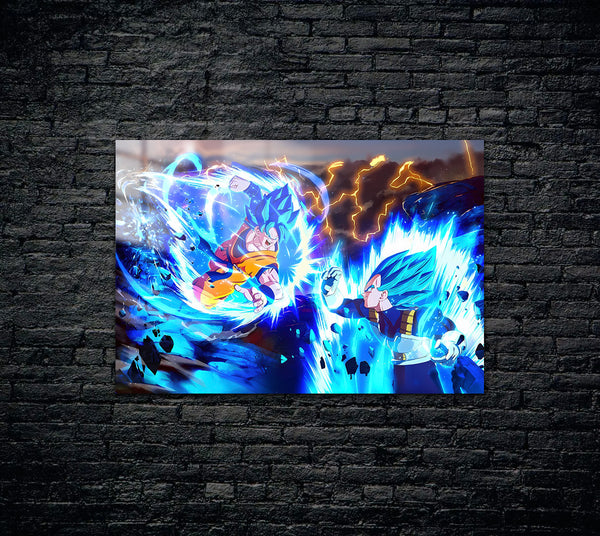 Dragon Ball Goku Vegeta Metal Poster 317