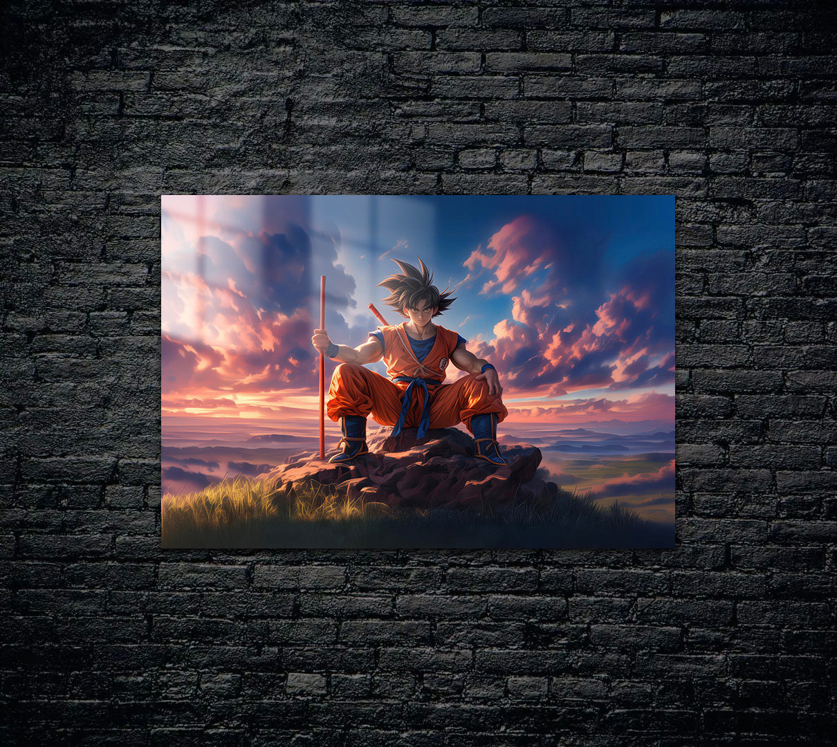 Dragon Ball Goku Metal Poster 319
