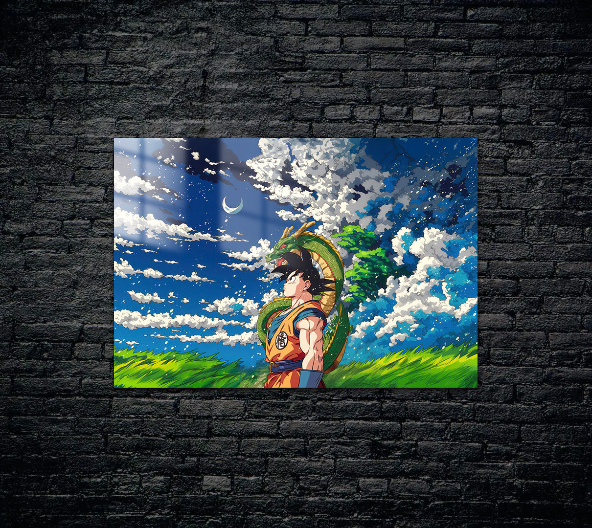 Dragon Ball Goku Metal Poster 320