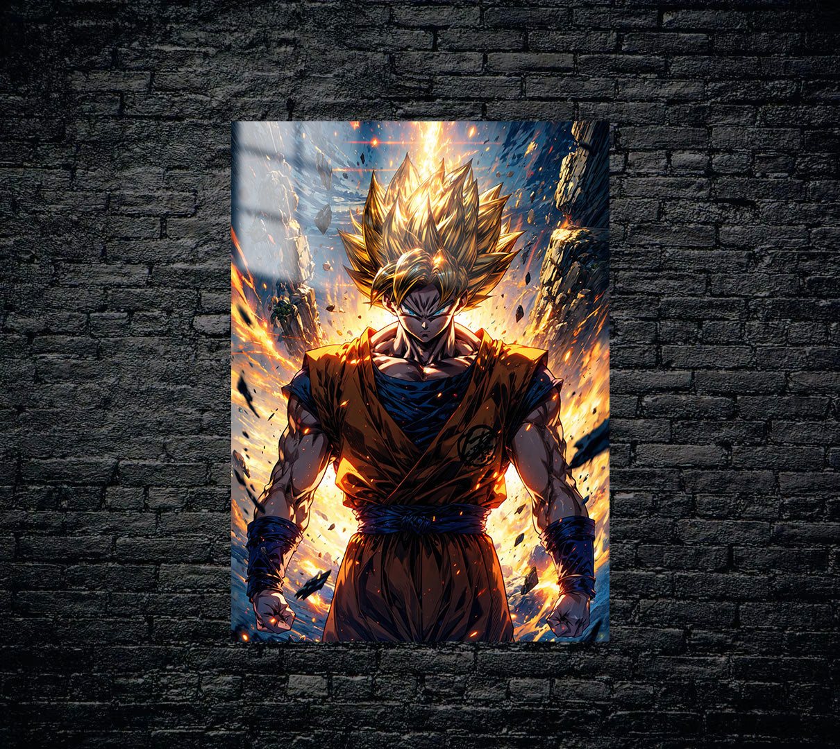 Dragon Ball Goku Metal Poster 323