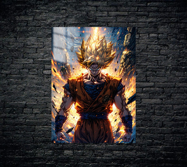 Dragon Ball Goku Metal Poster 323