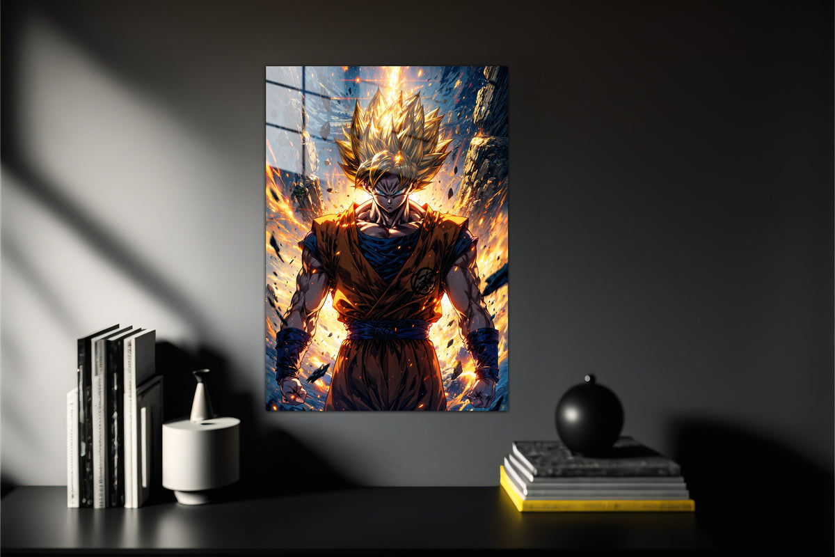 Dragon Ball Goku Metal Poster 323
