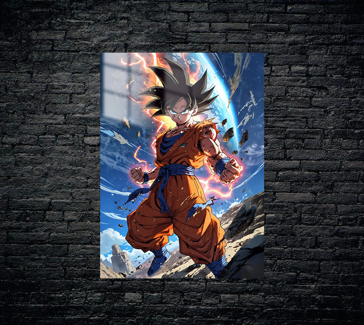 Dragon Ball Goku Metal Poster 324