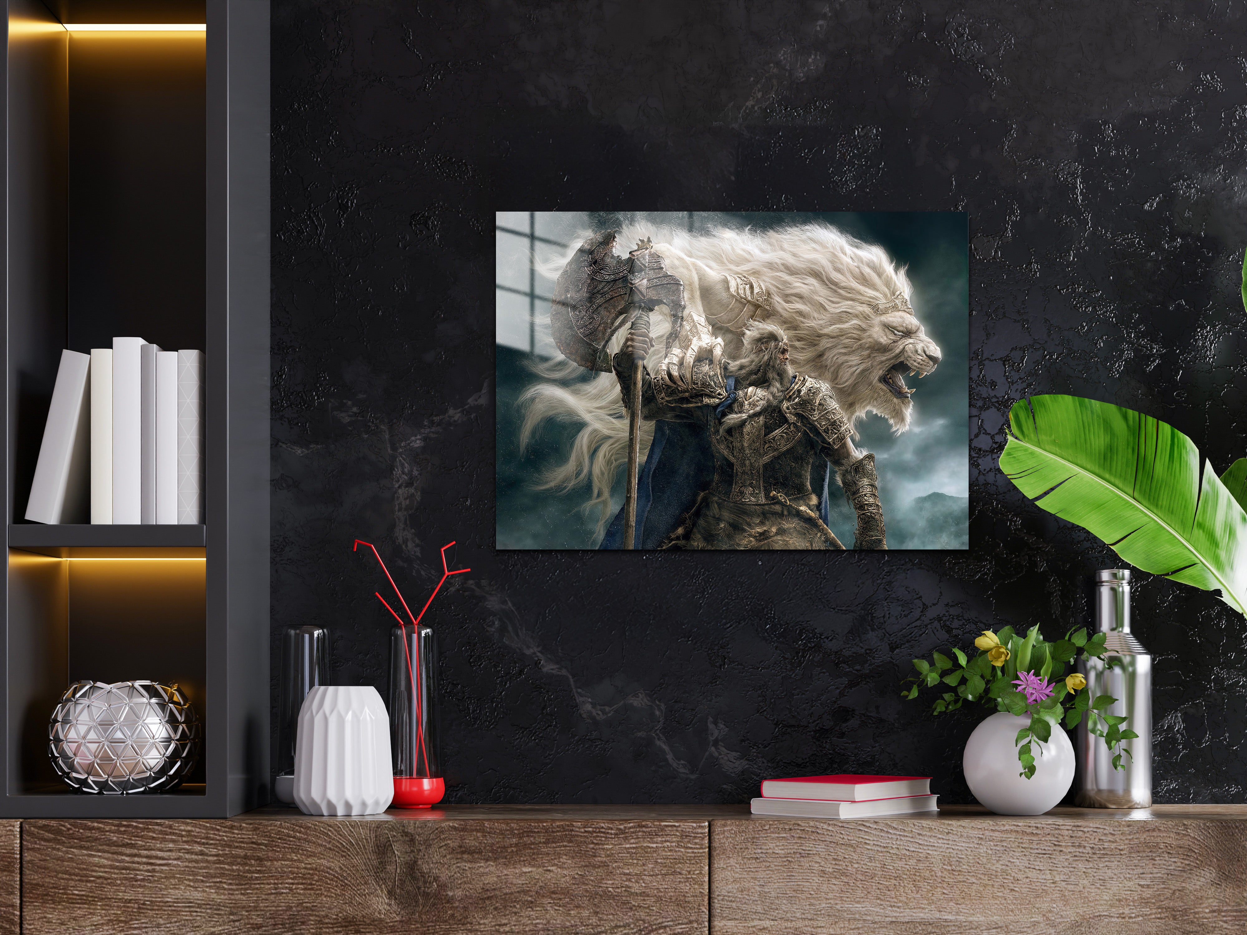 Elden Ring Godfrey Metal Poster 334