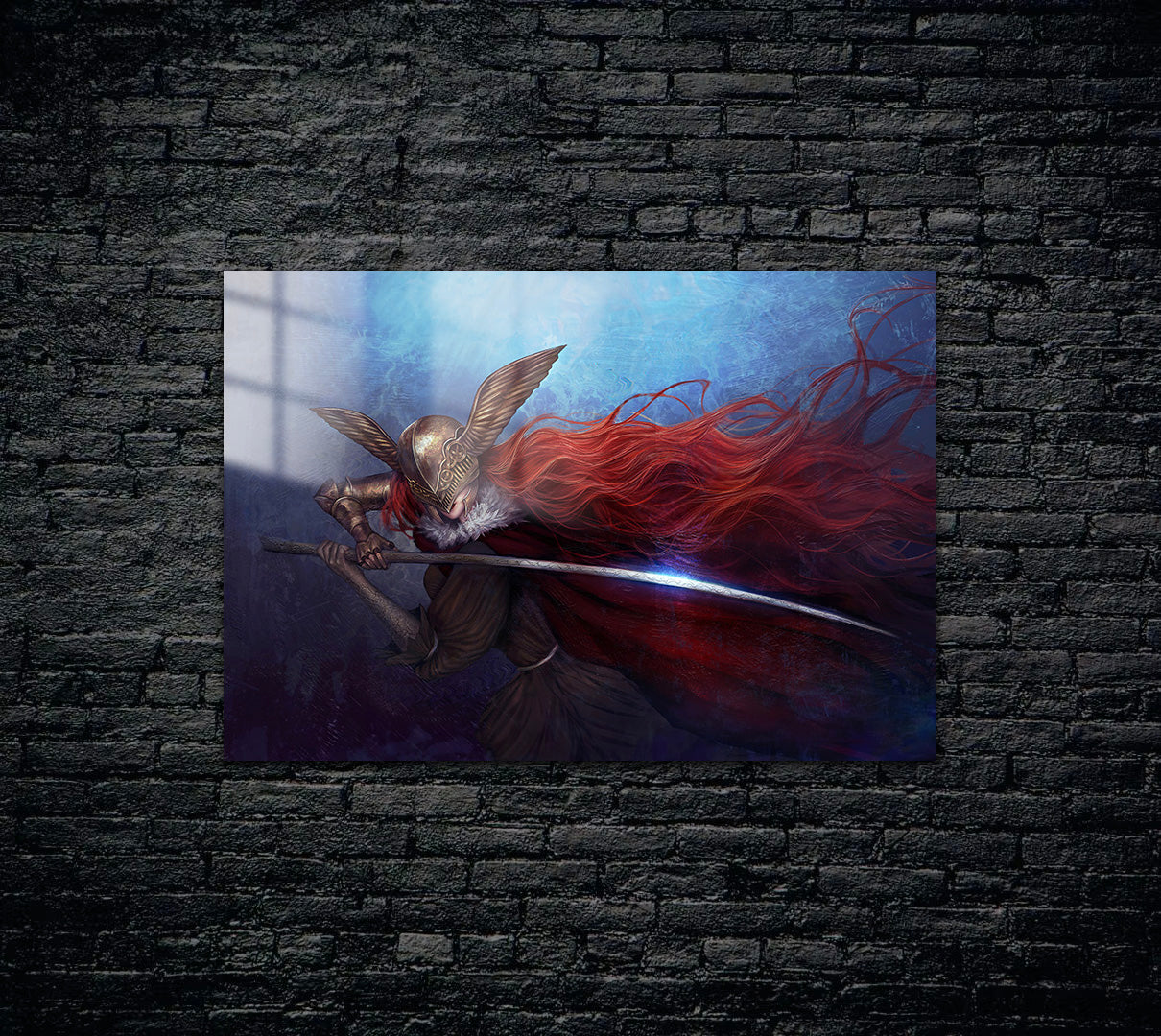 Elden Ring Malenia Metal Poster 343