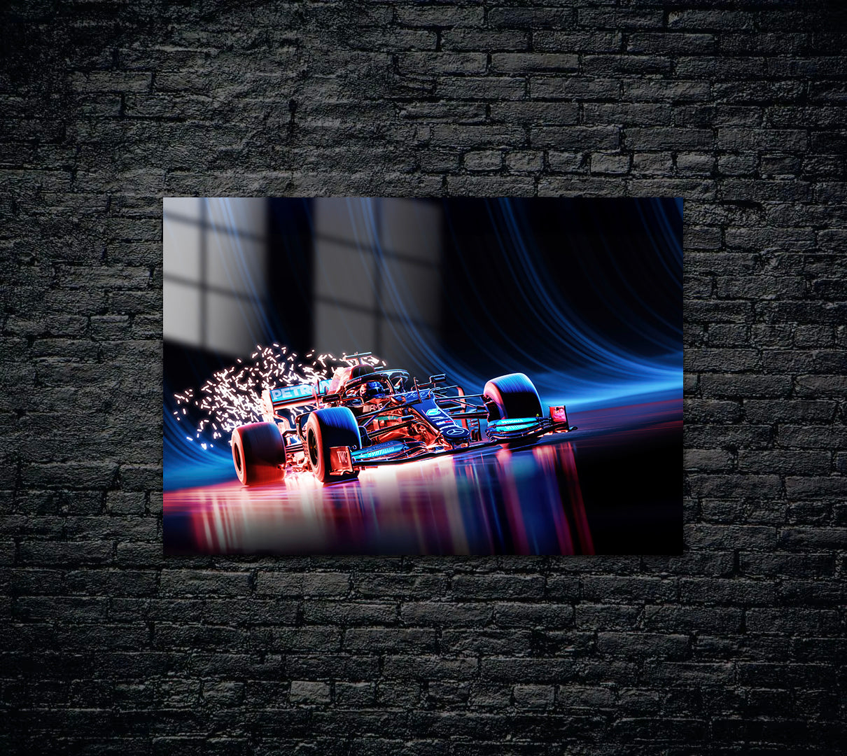 F1 Formula 1 Metal Poster 1592