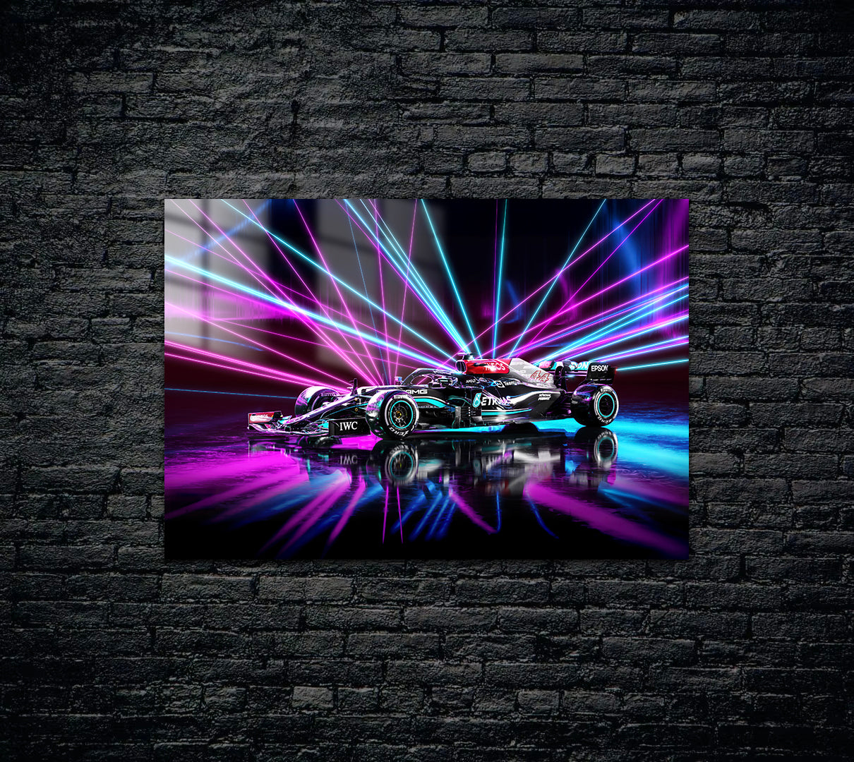 F1 Formula 1 Metal Poster 1594