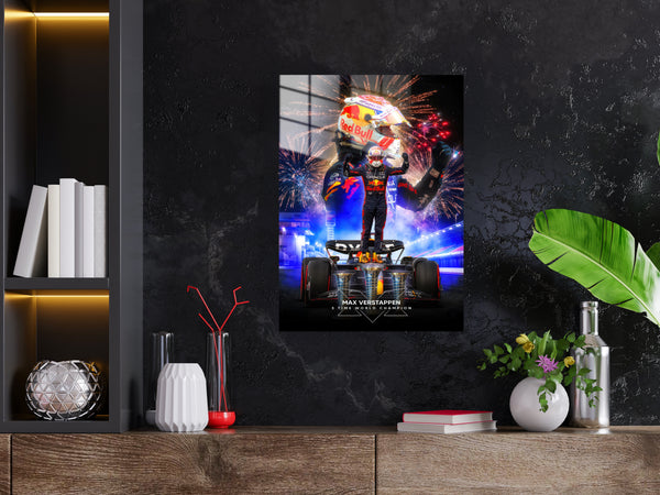 Max Verstappen F1 Formula 1  Metal Poster 1582