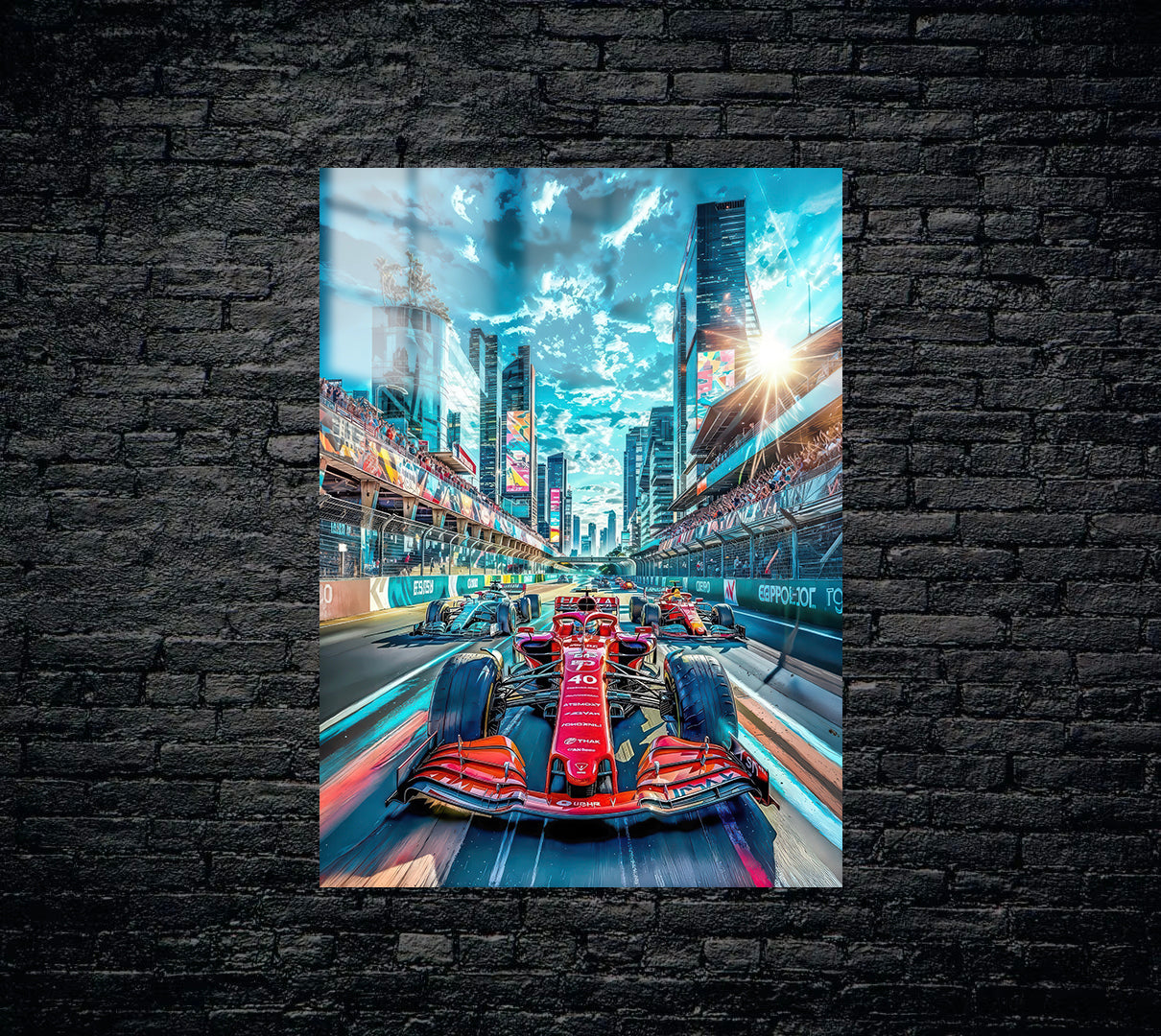 F1 Formula 1 Metal Poster 1585