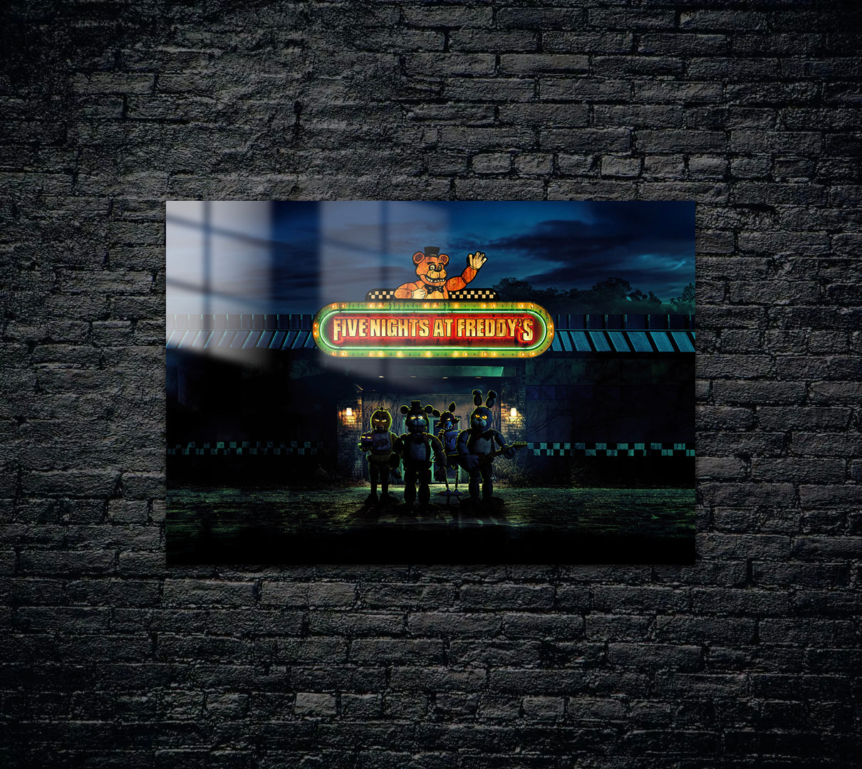 Five Nights at Freddy's Metal Poster 1349