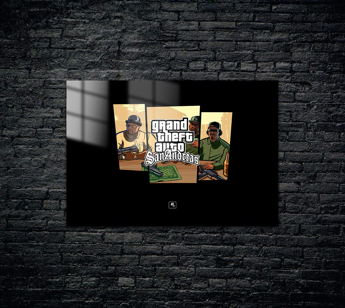 GTA San Andreas Metal Poster 370