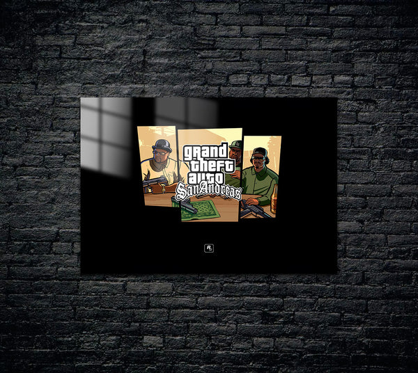 GTA San Andreas Metal Poster 370