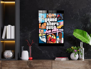 GTA Vice City Metal Poster 371
