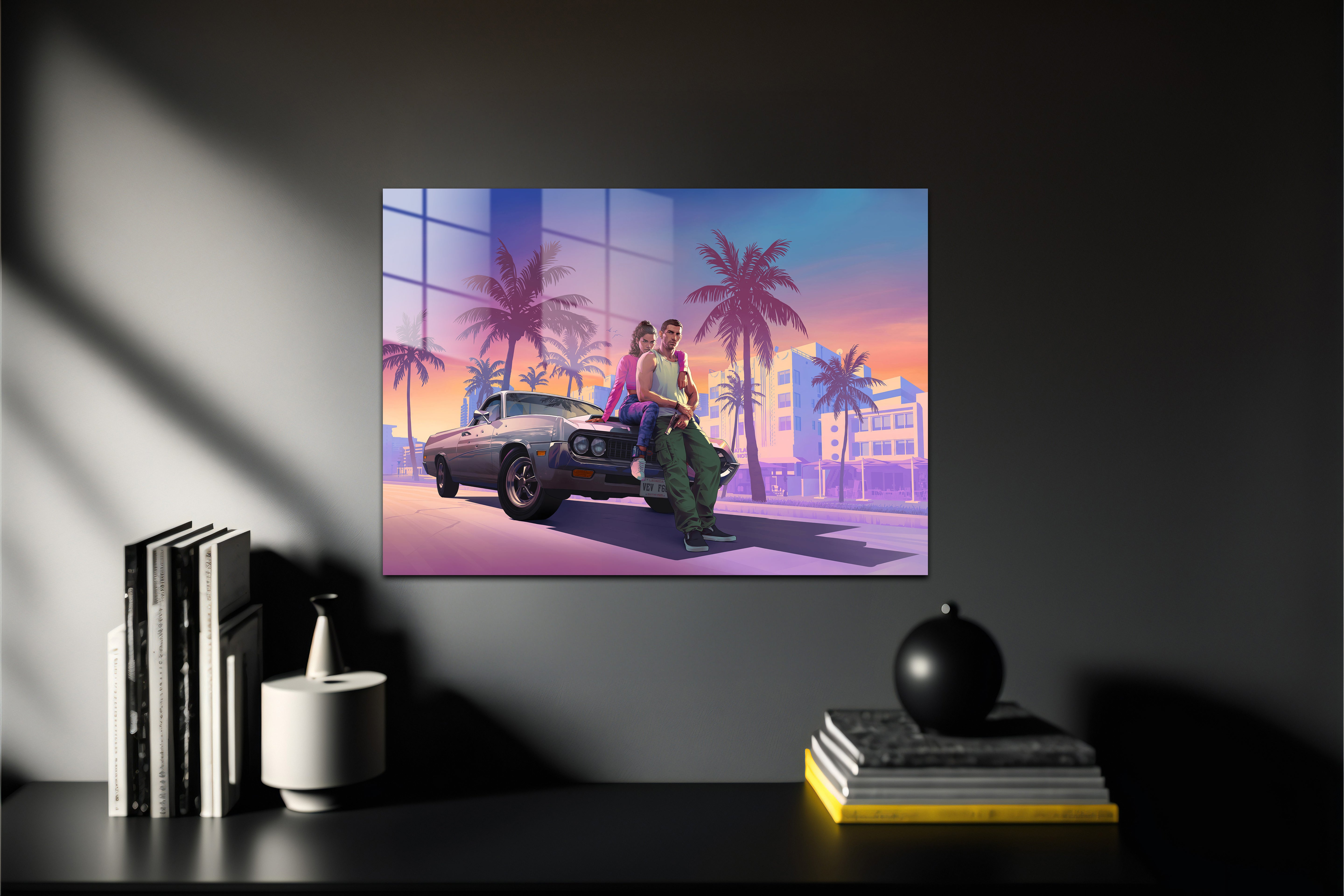 GTA 6 Metal Poster 372