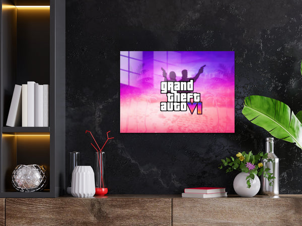 GTA 6 Metal Poster 373
