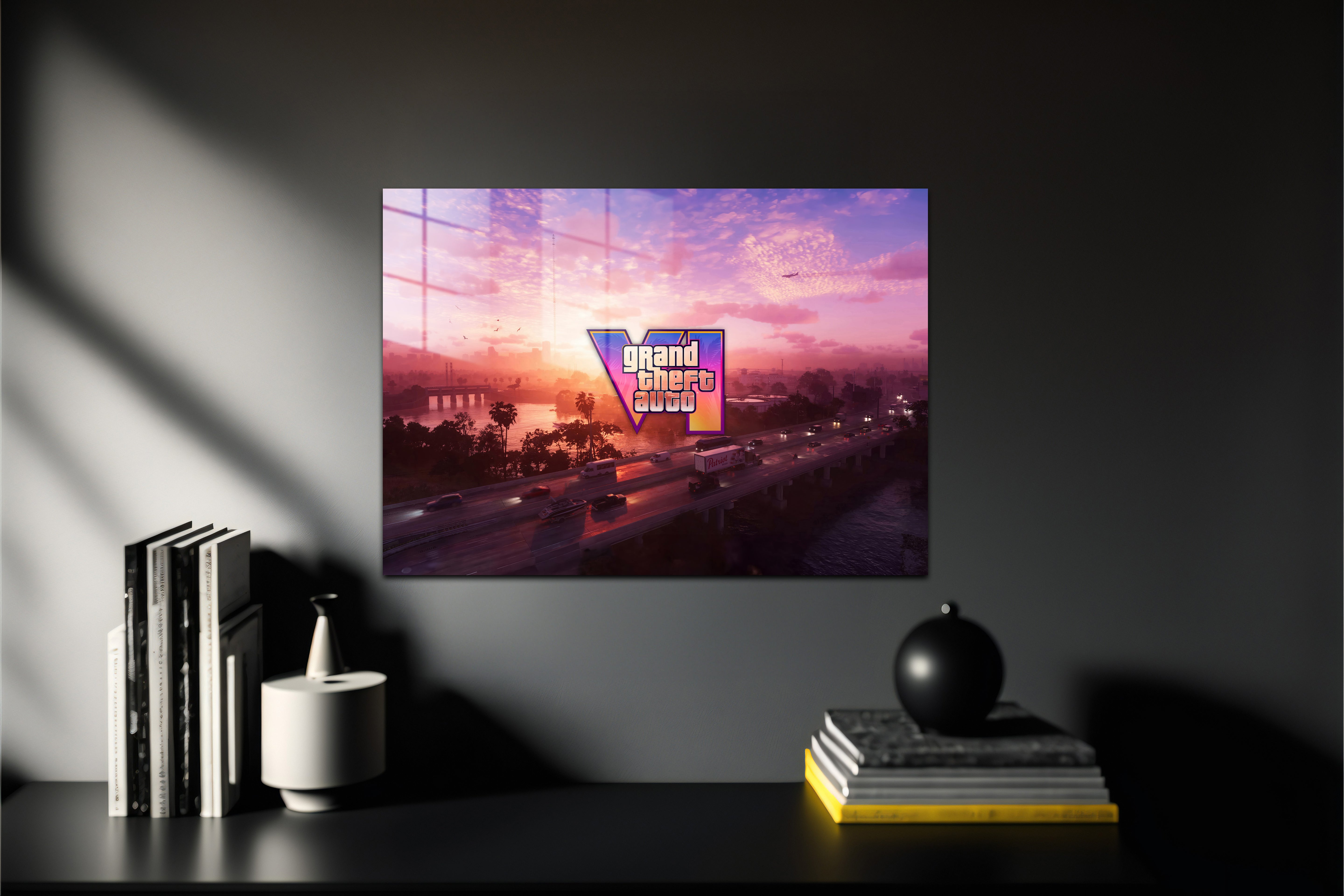 GTA 6 Metal Poster 374