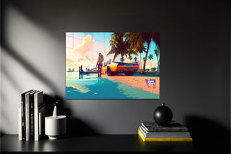 GTA 6 Metal Poster 375