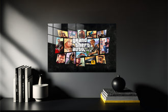 GTA 5 Metal Poster 369