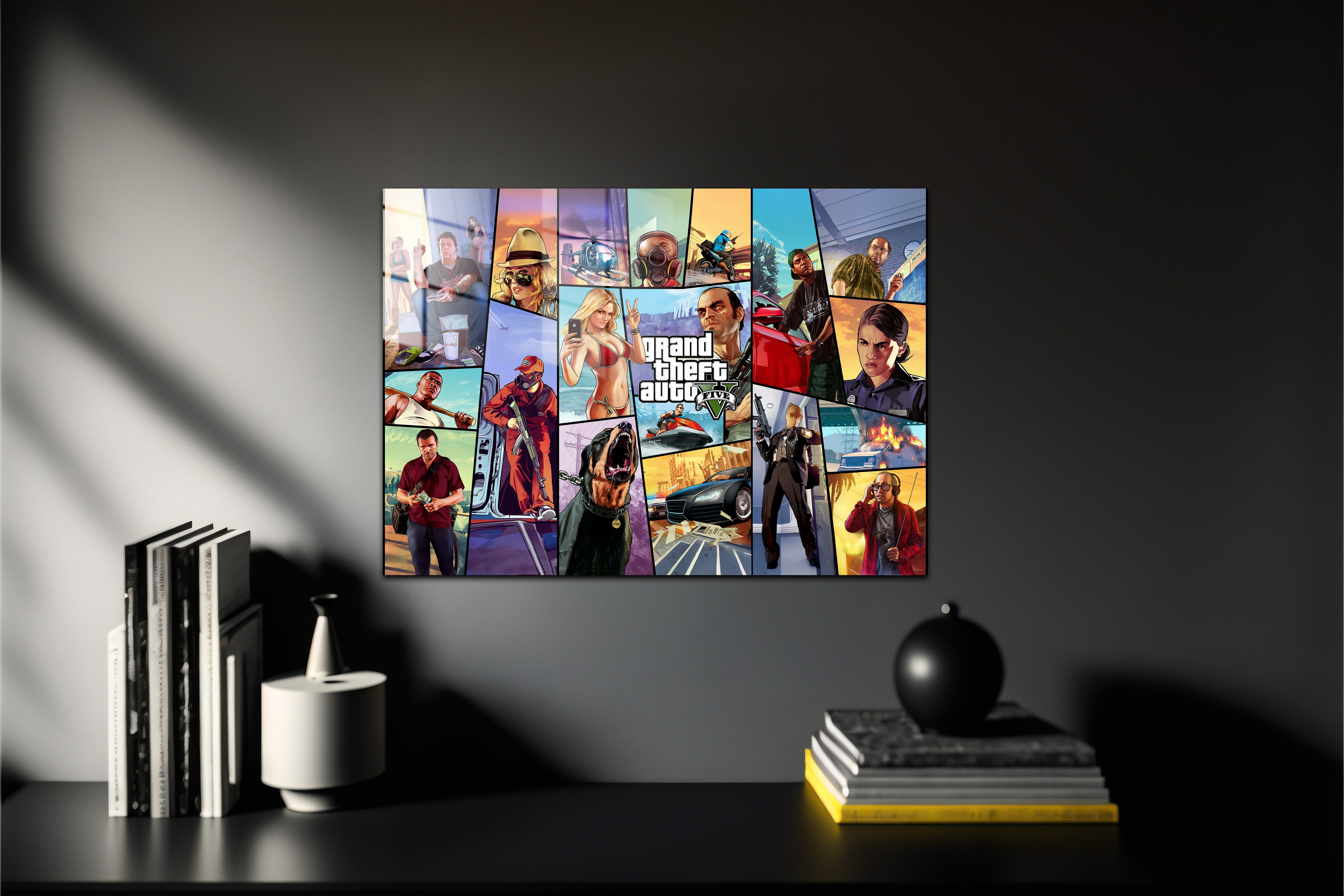 GTA 5 Metal Poster 376