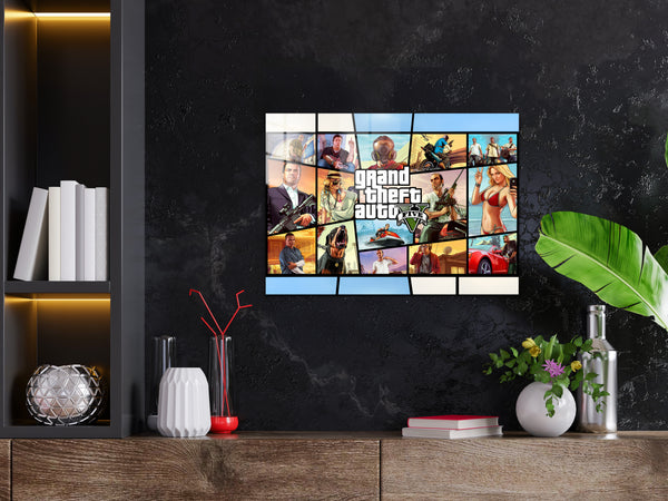 GTA 5 Metal Poster 377