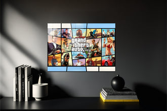 GTA 5 Metal Poster 377