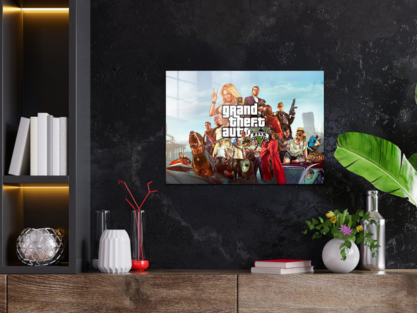 GTA 5 Metal Poster 378