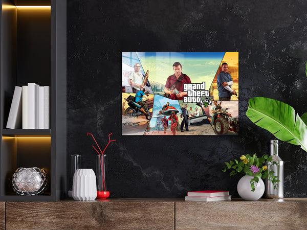 GTA 5 Metal Poster 379