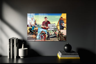 GTA 5 Metal Poster 379
