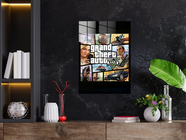 GTA 5 Metal Poster 380