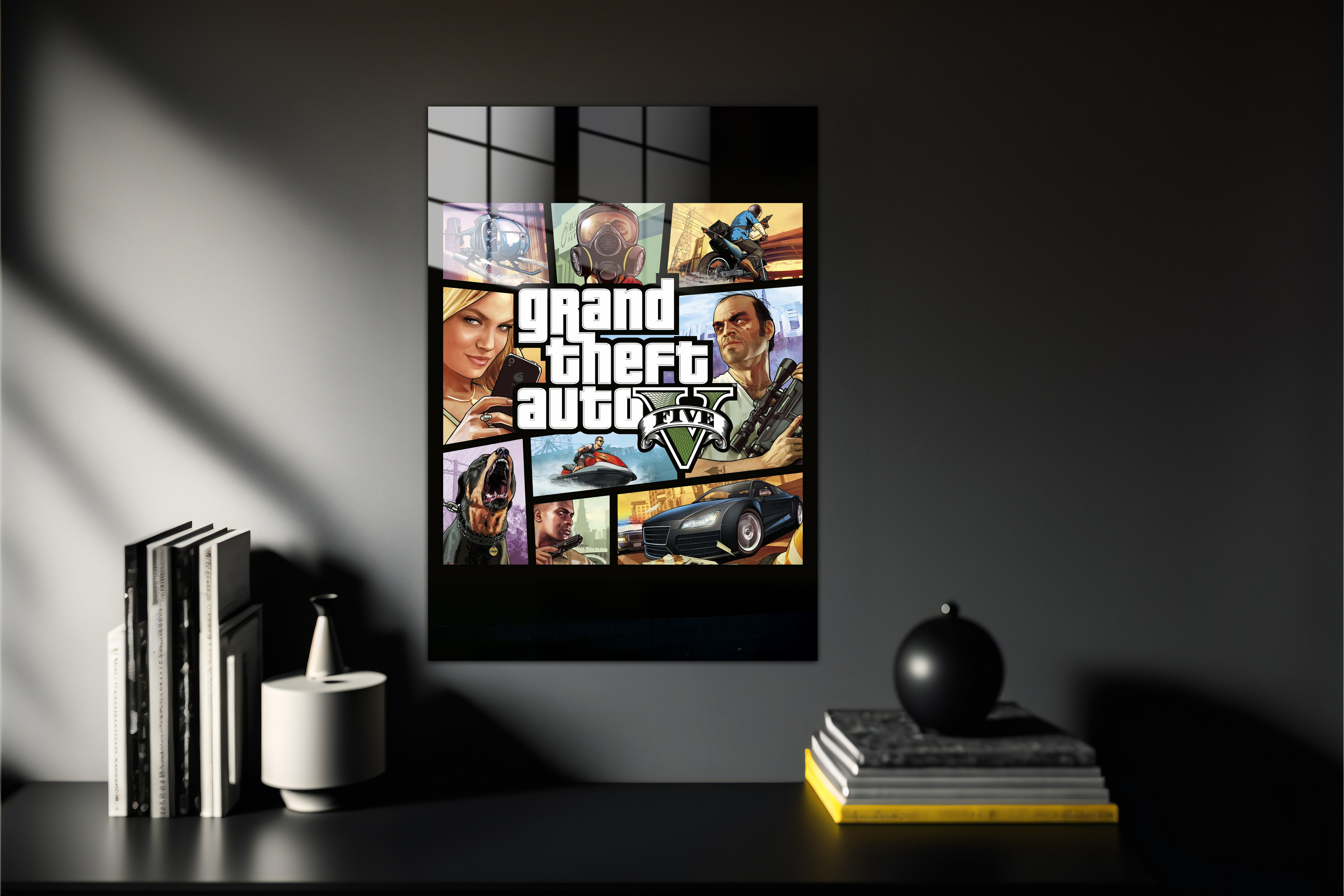 GTA 5 Metal Poster 380