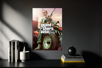 GTA 5 Trevor Metal Poster 381