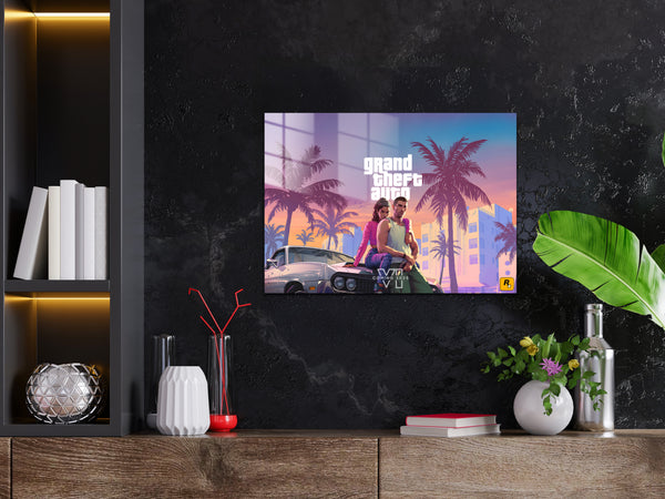 GTA 6 Metal Poster 383