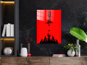 Ultrakill Gabriel Metal Poster 1356
