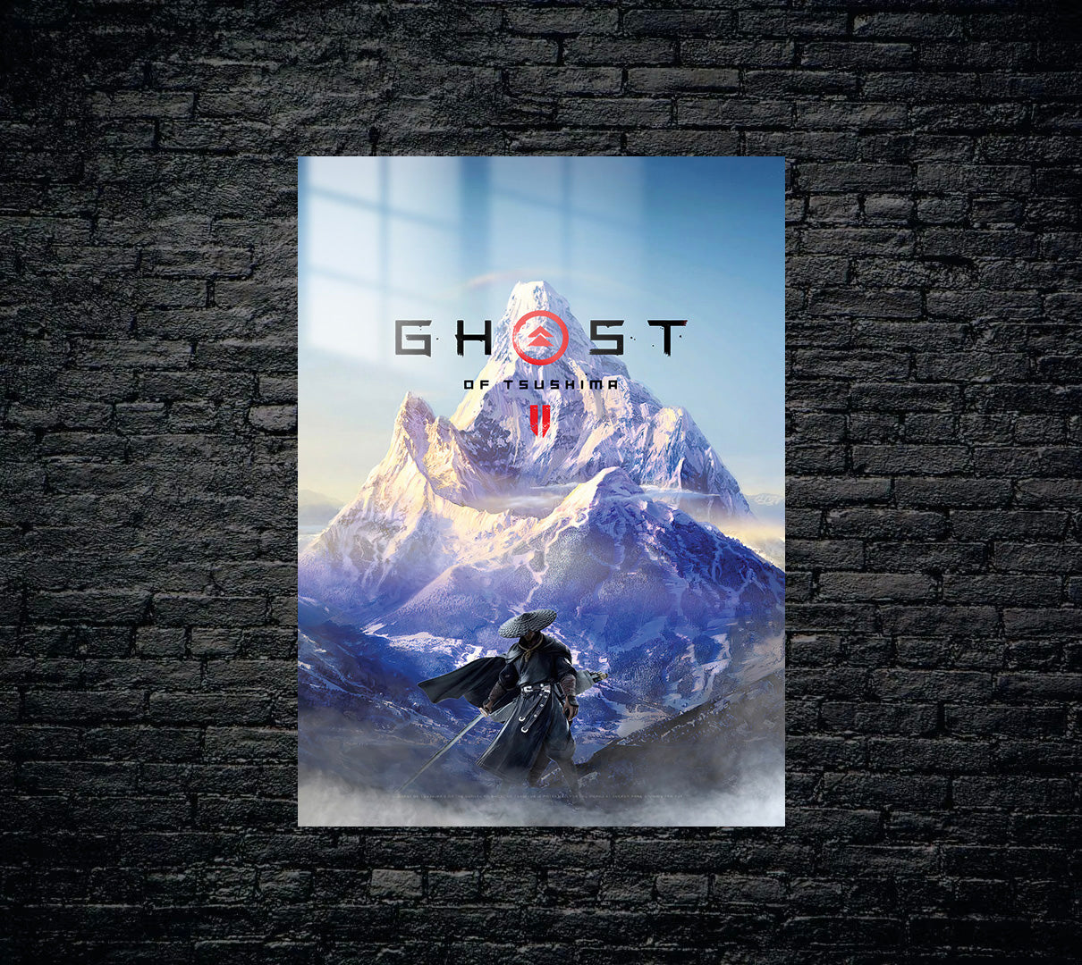 Ghost of Tsushima Metal Poster 350