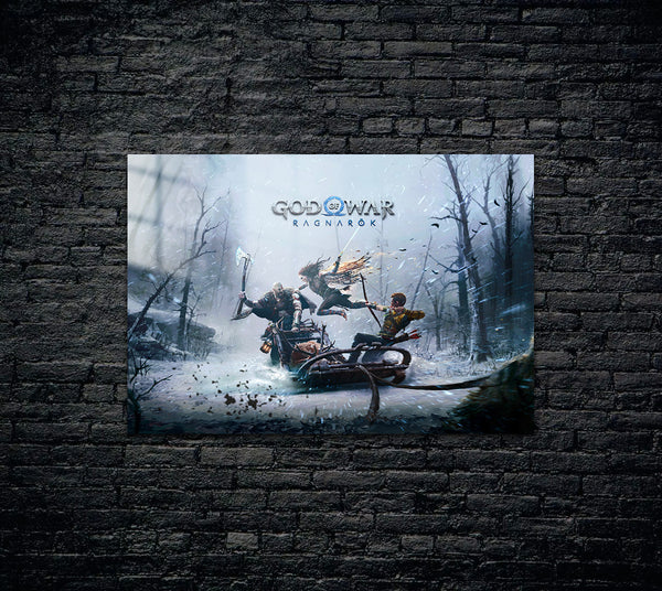 God Of War Metal Poster 353