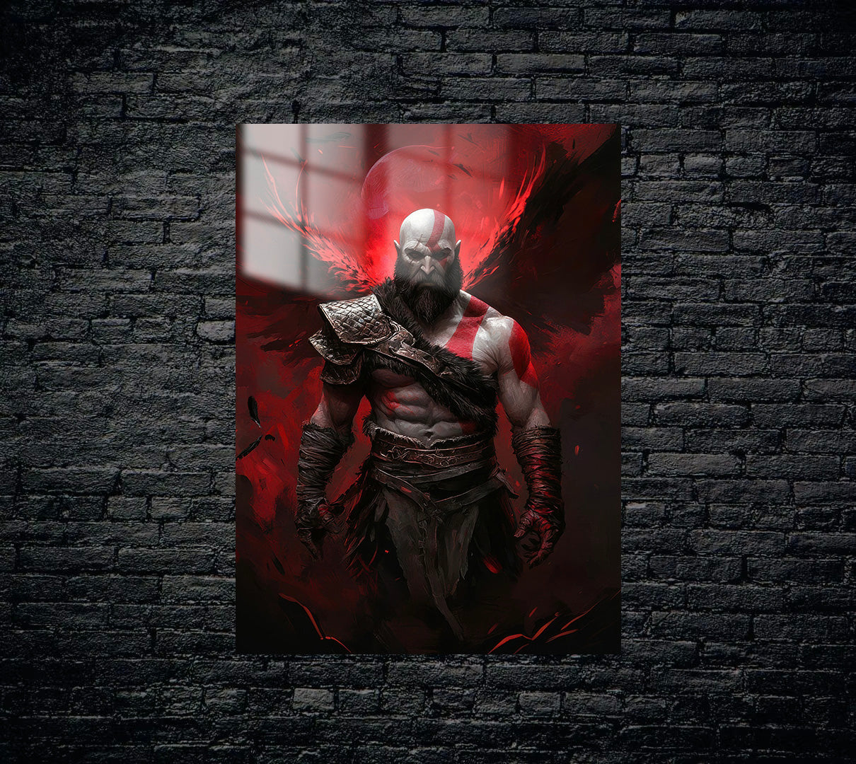 God Of War Kratos Metal Poster 354