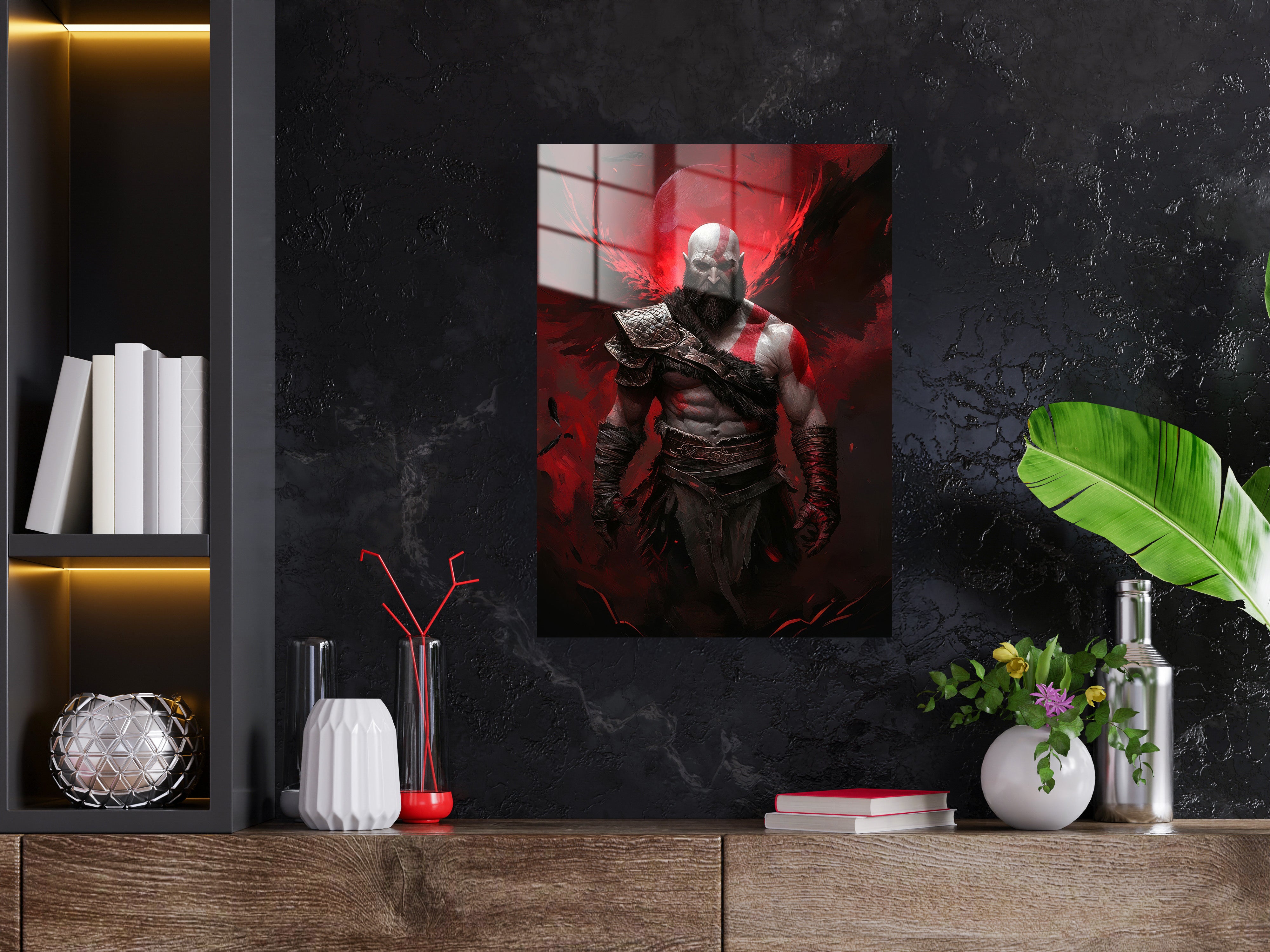 God Of War Kratos Metal Poster 354