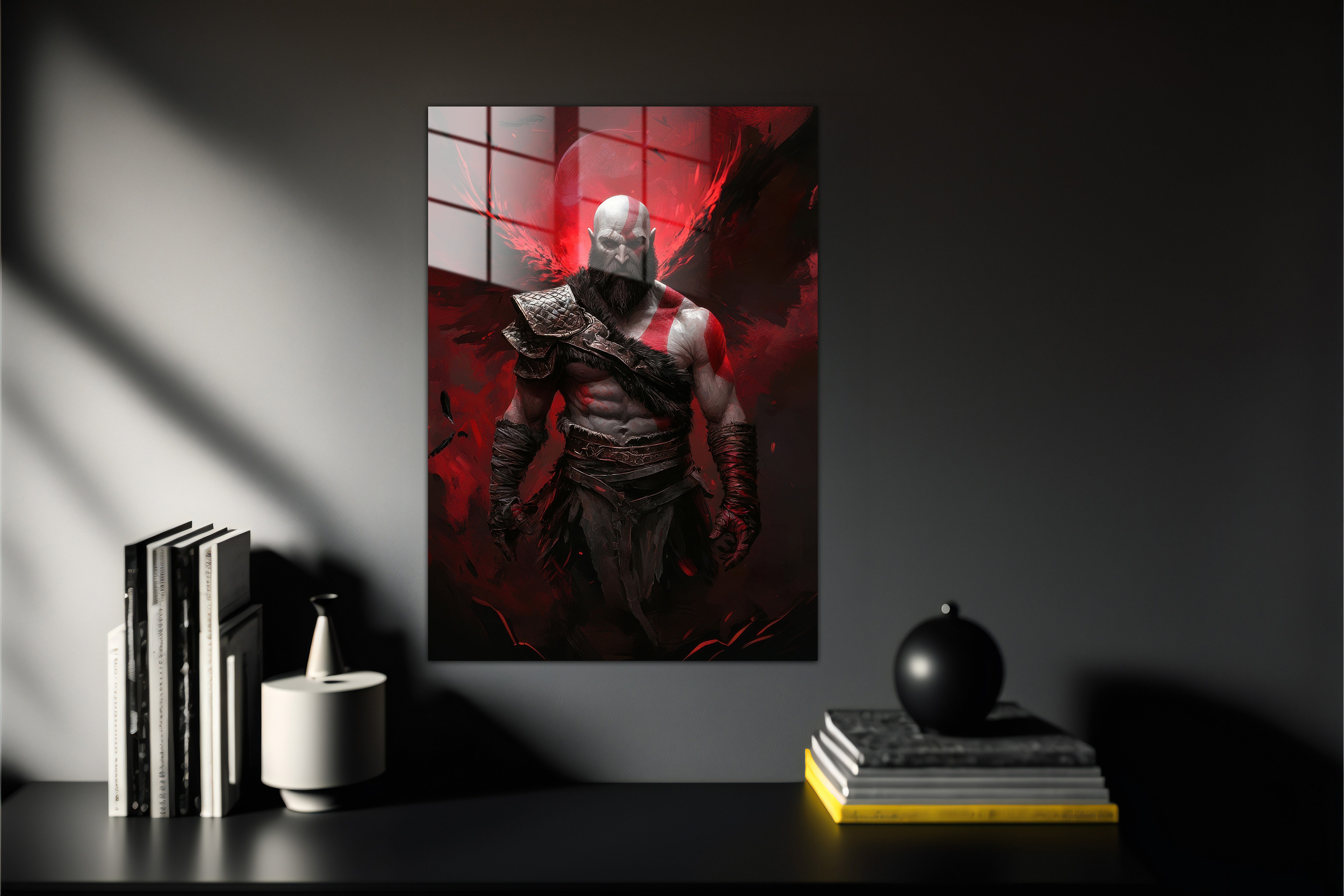 God Of War Kratos Metal Poster 354