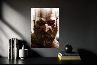 God Of War Kratos Metal Poster 355