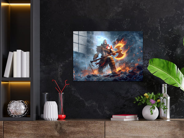 God Of War Kratos Metal Poster 356