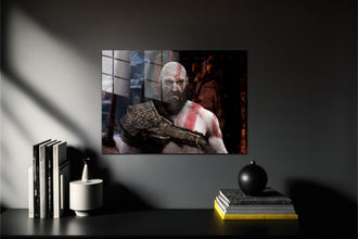 God Of War Kratos Metal Poster 357