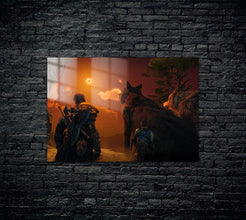 God Of War Kratos Metal Poster 358