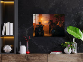 God Of War Kratos Metal Poster 358